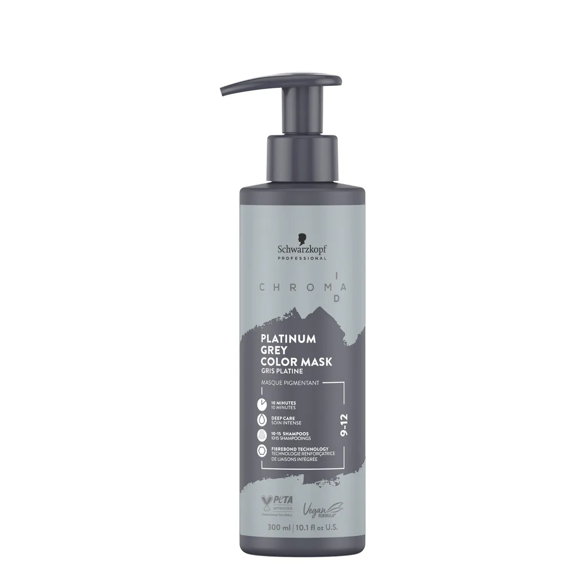 Schwarzkopf Chroma ID Color Mask 9-12 300ml - Platinum Grey