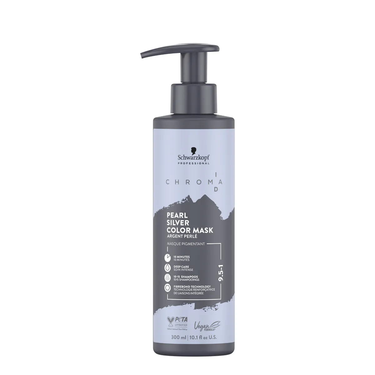 Schwarzkopf Chroma ID Color Mask 9.5-1 300ml - Pearl Silver