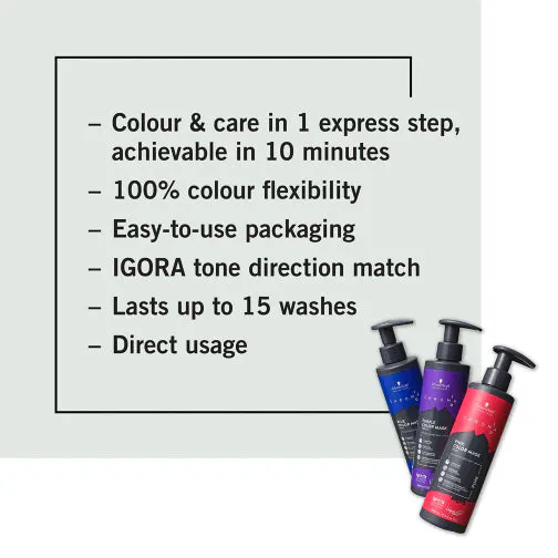 Schwarzkopf Chroma ID Color Mask 300ml - Purple, view 3