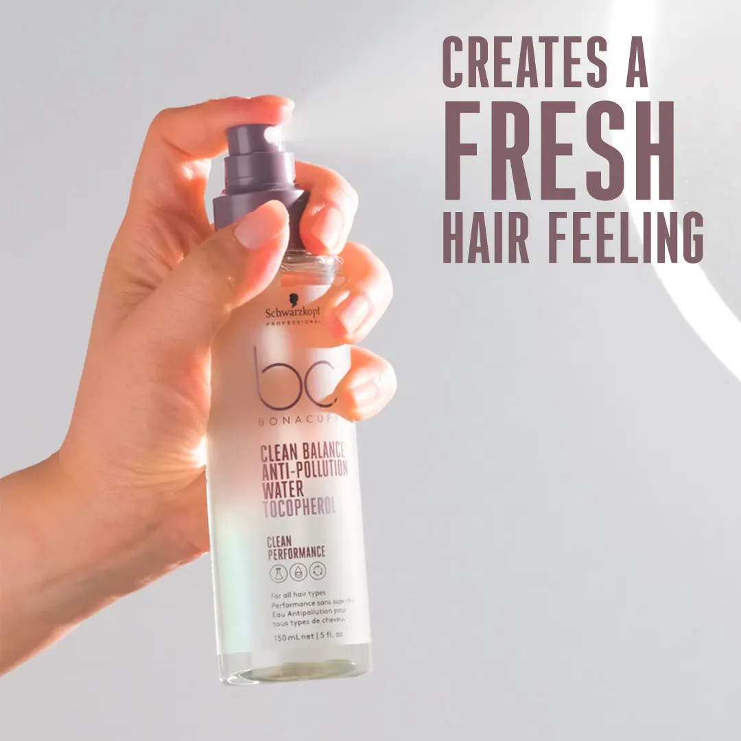 Schwarzkopf Professional BC Clean Performance Balance Anti-Pollution Water 150ml, view 2