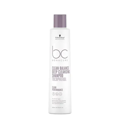 Schwarzkopf Professional BC Clean Performance Balance Deep Cleansing Shampoo 250ml