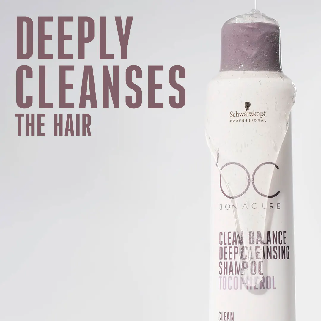 Schwarzkopf Professional BC Clean Performance Balance Deep Cleansing Shampoo 250ml, view 3