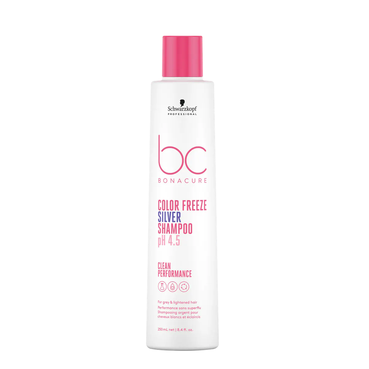 Schwarzkopf Professional BC Clean Performance Color Freeze Silver Shampoo 250ml
