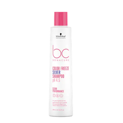 Schwarzkopf Professional BC Clean Performance Color Freeze Silver Shampoo 250ml