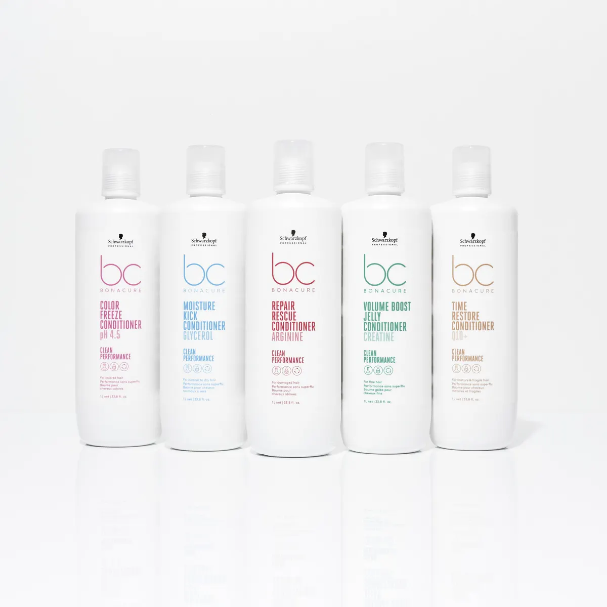 Schwarzkopf Professional BC Clean Performance Frizz-Away Conditioner 1000ml, view 3