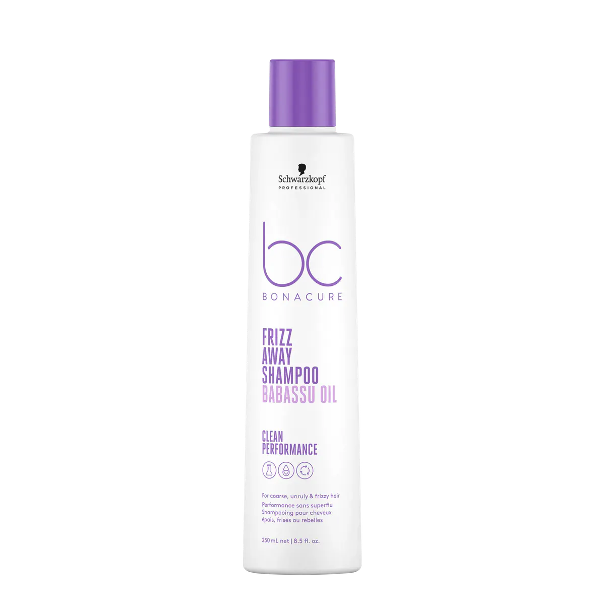 Schwarzkopf Professional BC Clean Performance Frizz-Away Shampoo 250ml