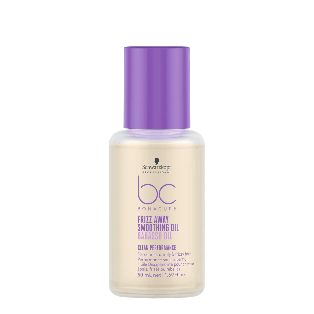 Schwarzkopf Professional BC Clean Performance Frizz-Away Smoothing Oil 50ml