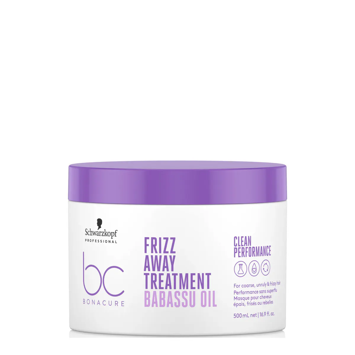 Schwarzkopf Professional BC Clean Performance Frizz-Away Treatment 500ml