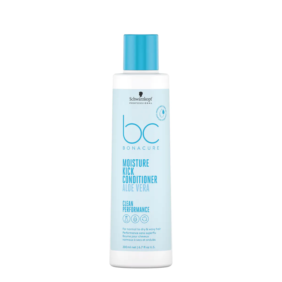 Schwarzkopf Professional BC Clean Performance Moisture Kick Conditioner 200ml