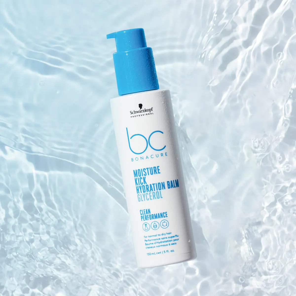 Schwarzkopf Professional BC Clean Performance Moisture Kick Hydration Balm 150ml, view 2