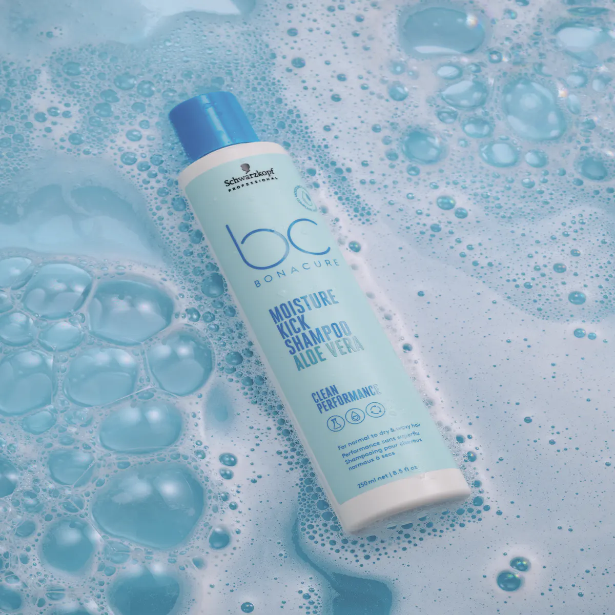 Schwarzkopf Professional BC Clean Performance Moisture Kick Shampoo 250ml, view 2