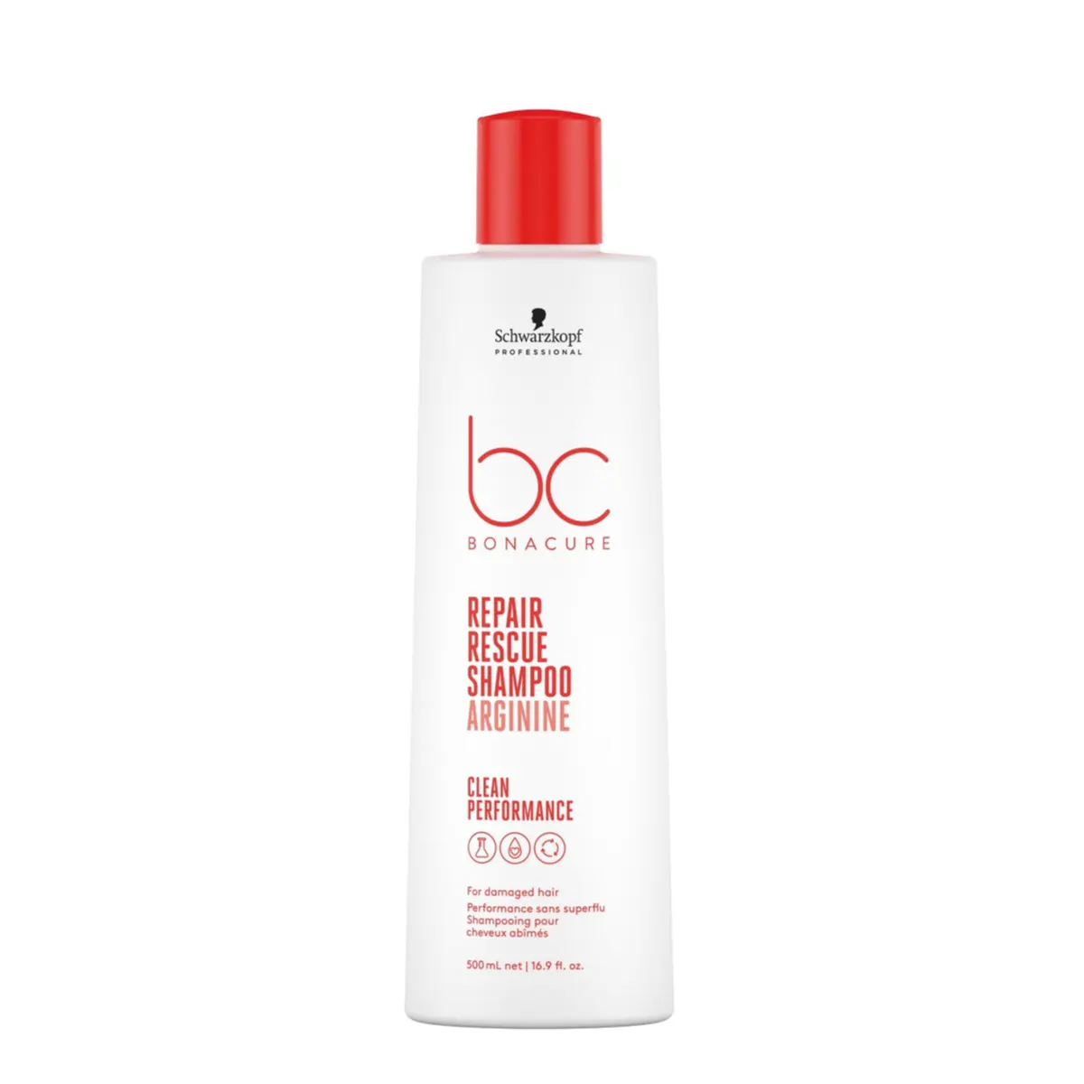 Schwarzkopf Professional BC Clean Performance Repair Rescue Shampoo 500ml