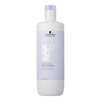 Schwarzkopf Professional Blondme Bond Repair Purple Shampoo 1000ml