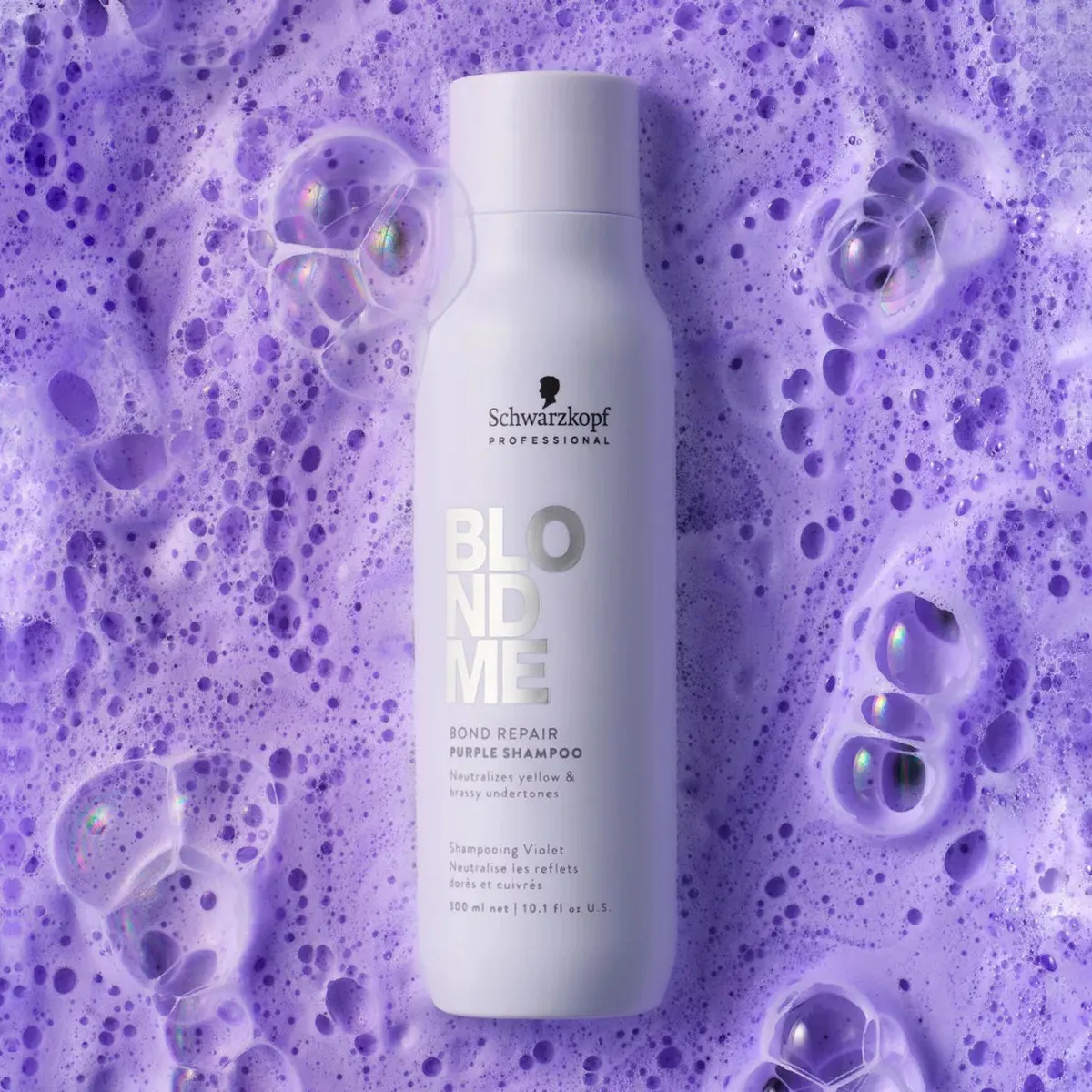 Schwarzkopf Professional Blondme Bond Repair Purple Shampoo 1000ml, view 4