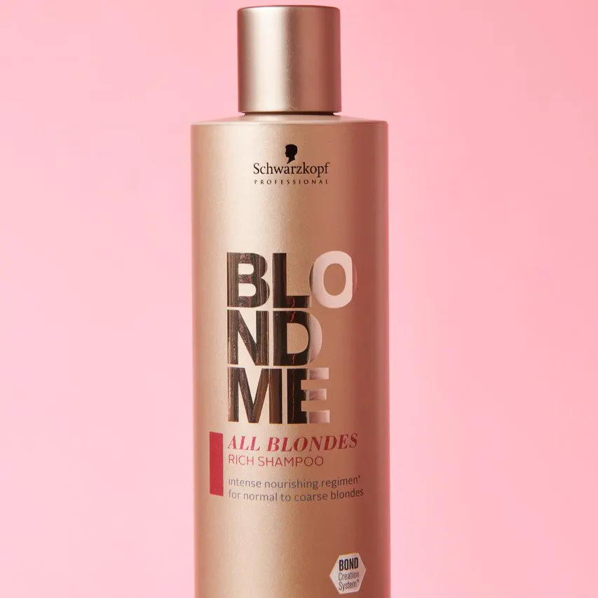 Schwarzkopf BlondMe All Blondes Rich Shampoo 300ml, view 2