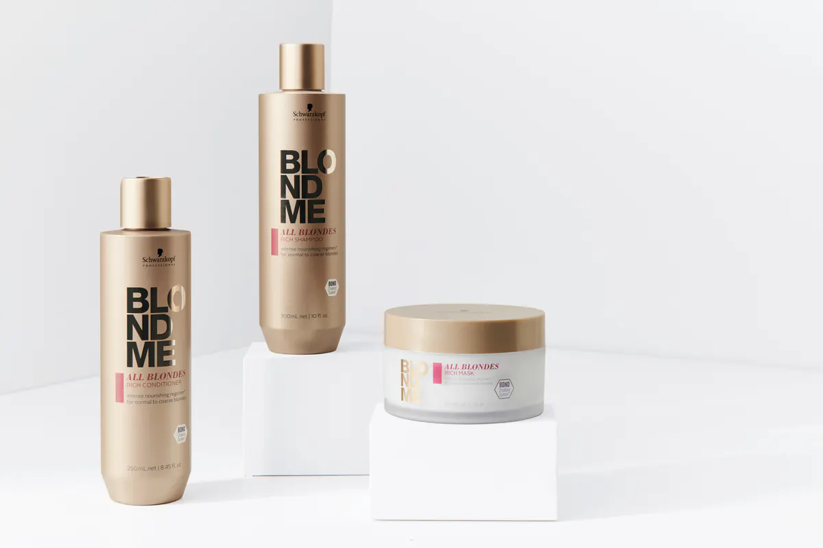 Schwarzkopf BlondMe All Blondes Rich Shampoo 300ml, view 4