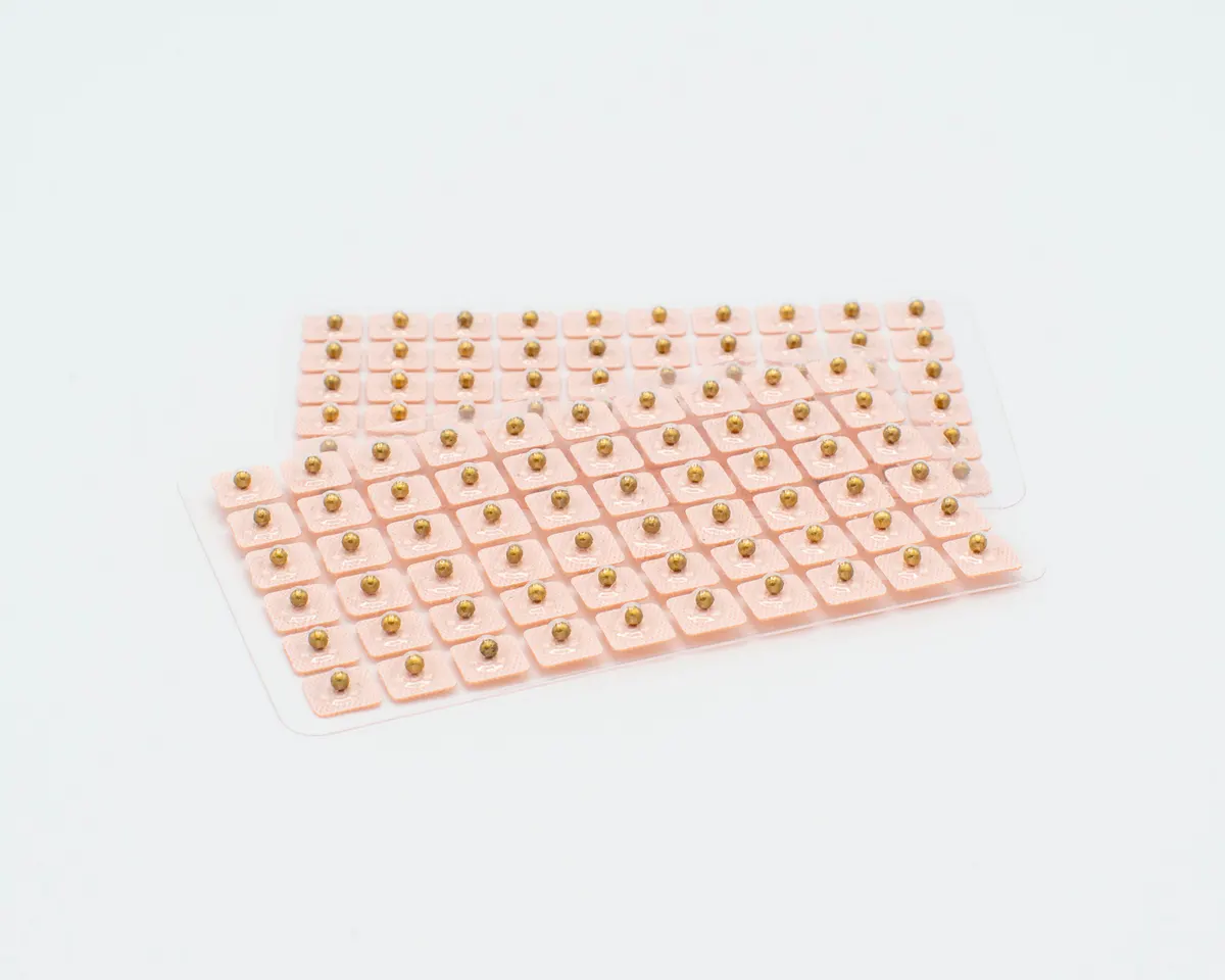 Seeded Ear Seeds 24k-Gold Magnetic Ear Seeds, view 3