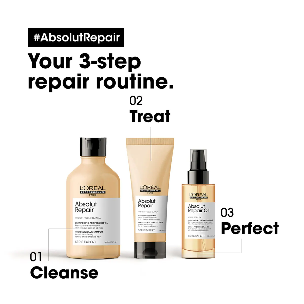 L'Oréal Professionnel Absolut Repair Conditioner 200ml, view 6