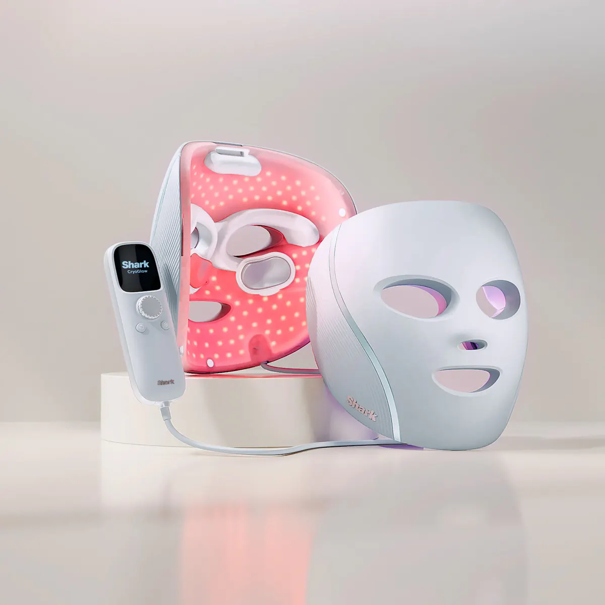 Shark Beauty CryoGlow Under-Eye Cooling & LED Face Mask - Blue Frost, view 5