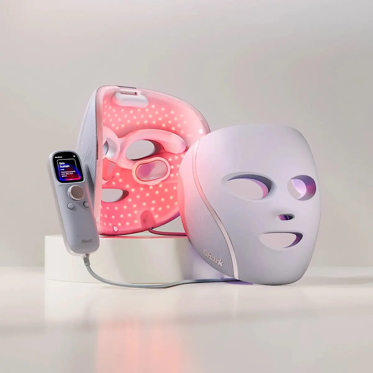Shark Beauty CryoGlow Under-Eye Cooling & LED Face Mask - Liliac Chill, view 6