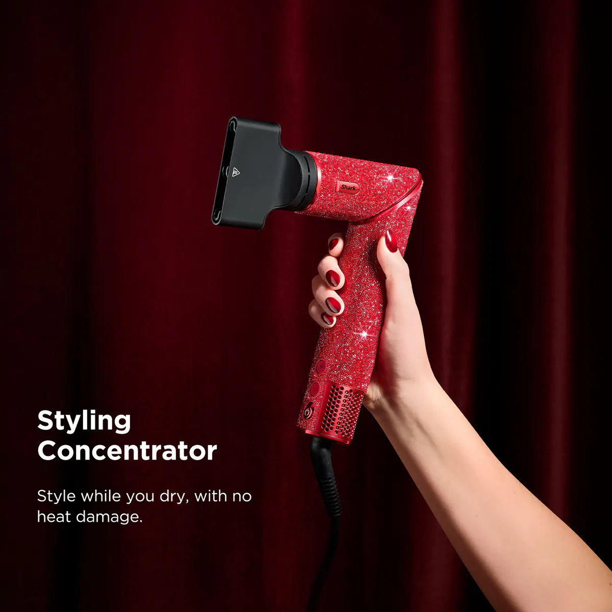 Shark Beauty FlexStyle Air Styling & Drying System Limited Edition - Red Ruby Diamond, view 4