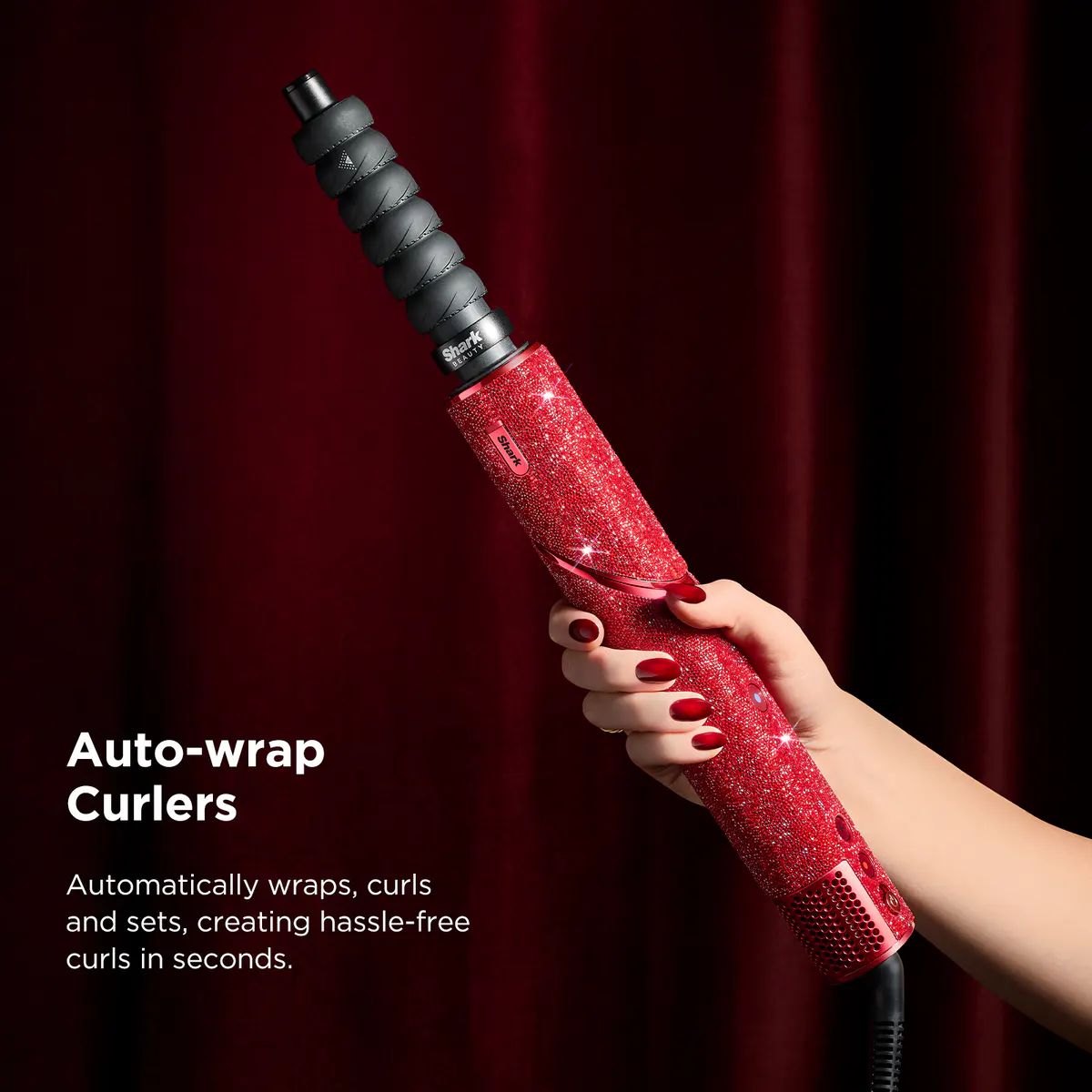 Shark Beauty FlexStyle Air Styling & Drying System Limited Edition - Red Ruby Diamond, view 5