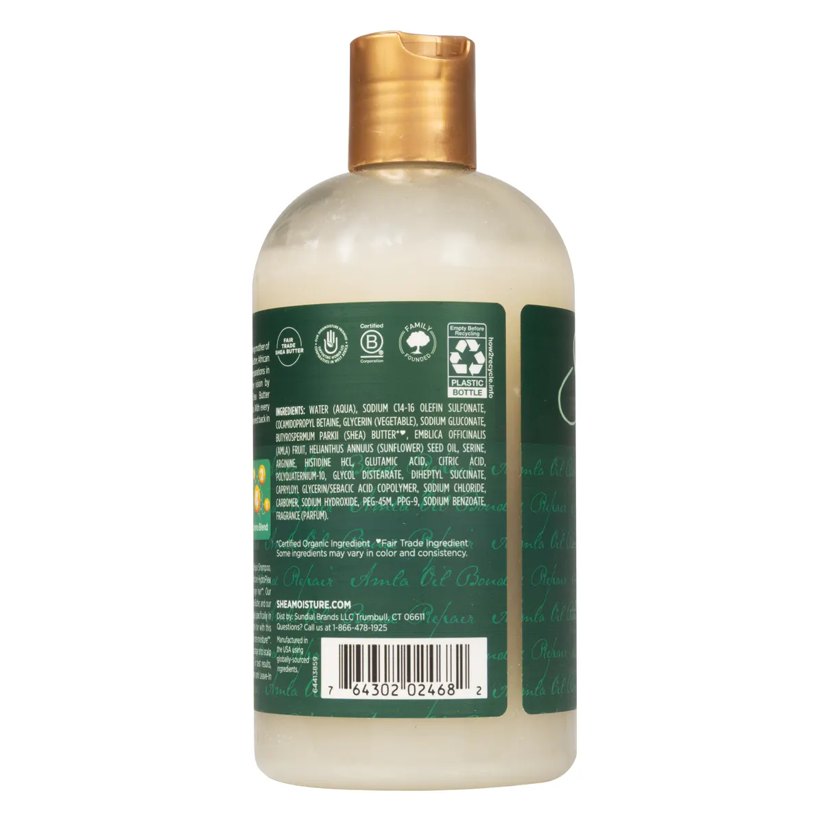 Shea Moisture Bond Repair Shampoo 384ml, view 6