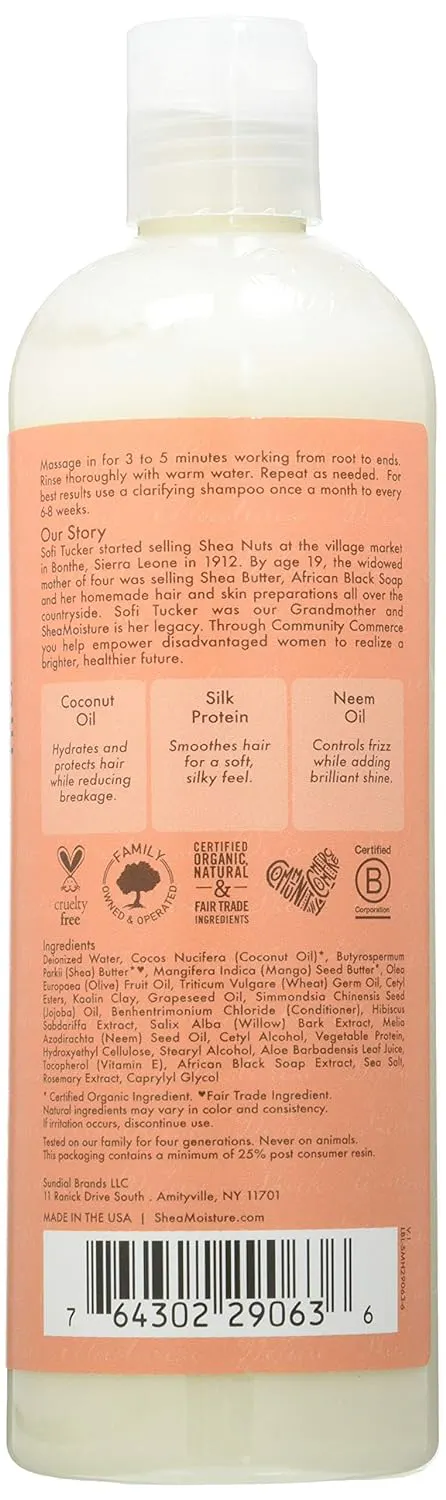 Shea Moisture Coconut & Hibiscus Co-Wash Curl Moisture 384ml, view 2
