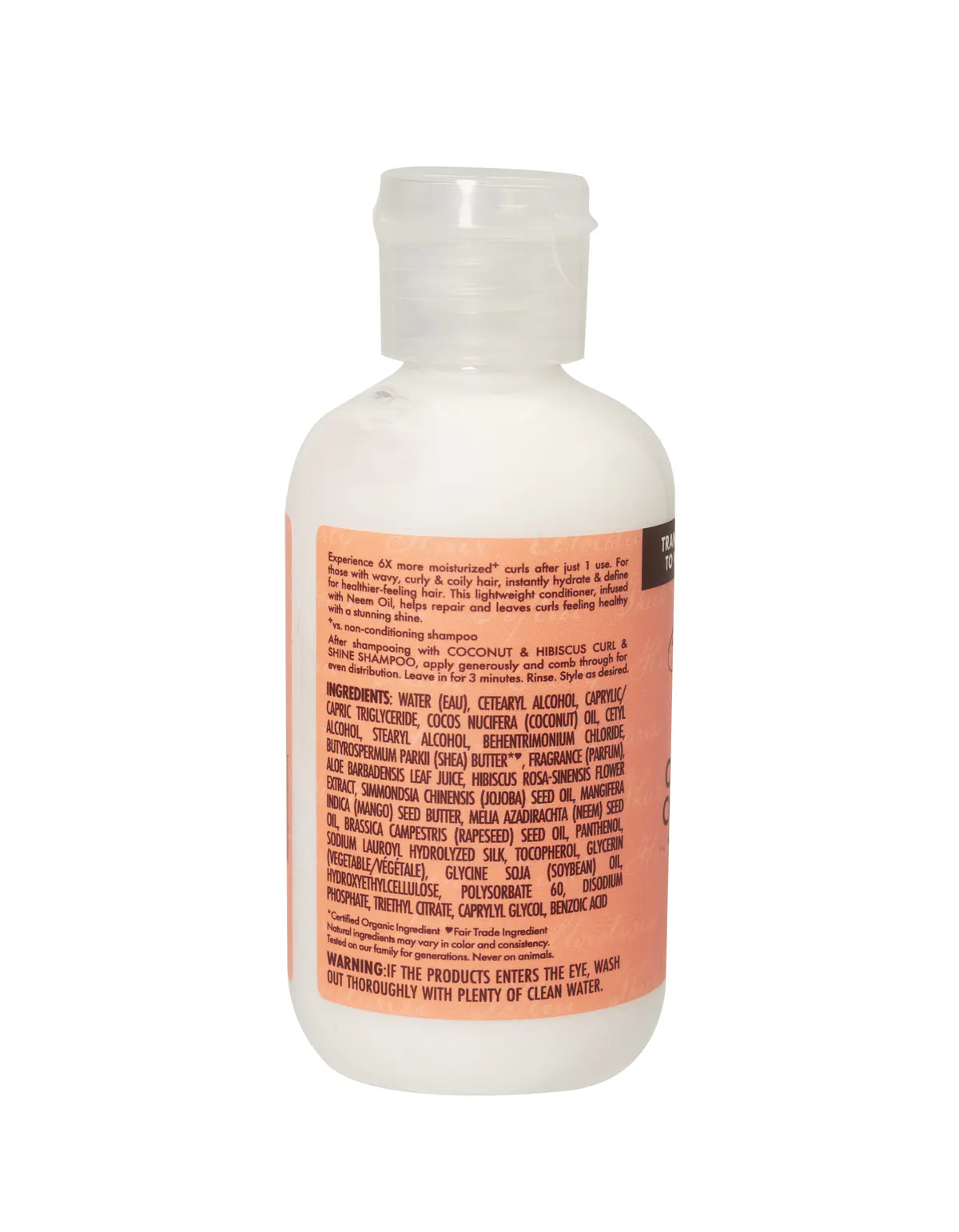Shea Moisture Coconut & Hibiscus Conditioner Travel Size 95ml, view 2