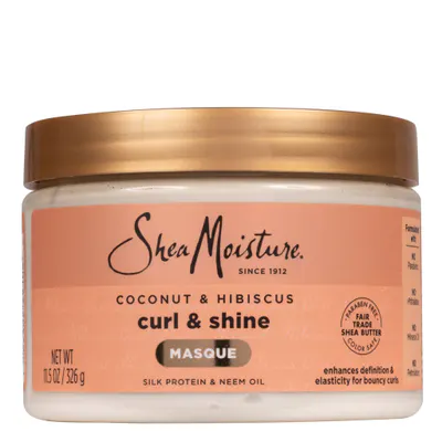 Shea Moisture Coconut & Hibiscus Curl & Shine Hair Masque 326g