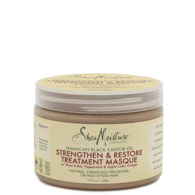 Shea Moisture Jamaican Black Castor Oil Strengthen & Restore Treatment Masque 340ml