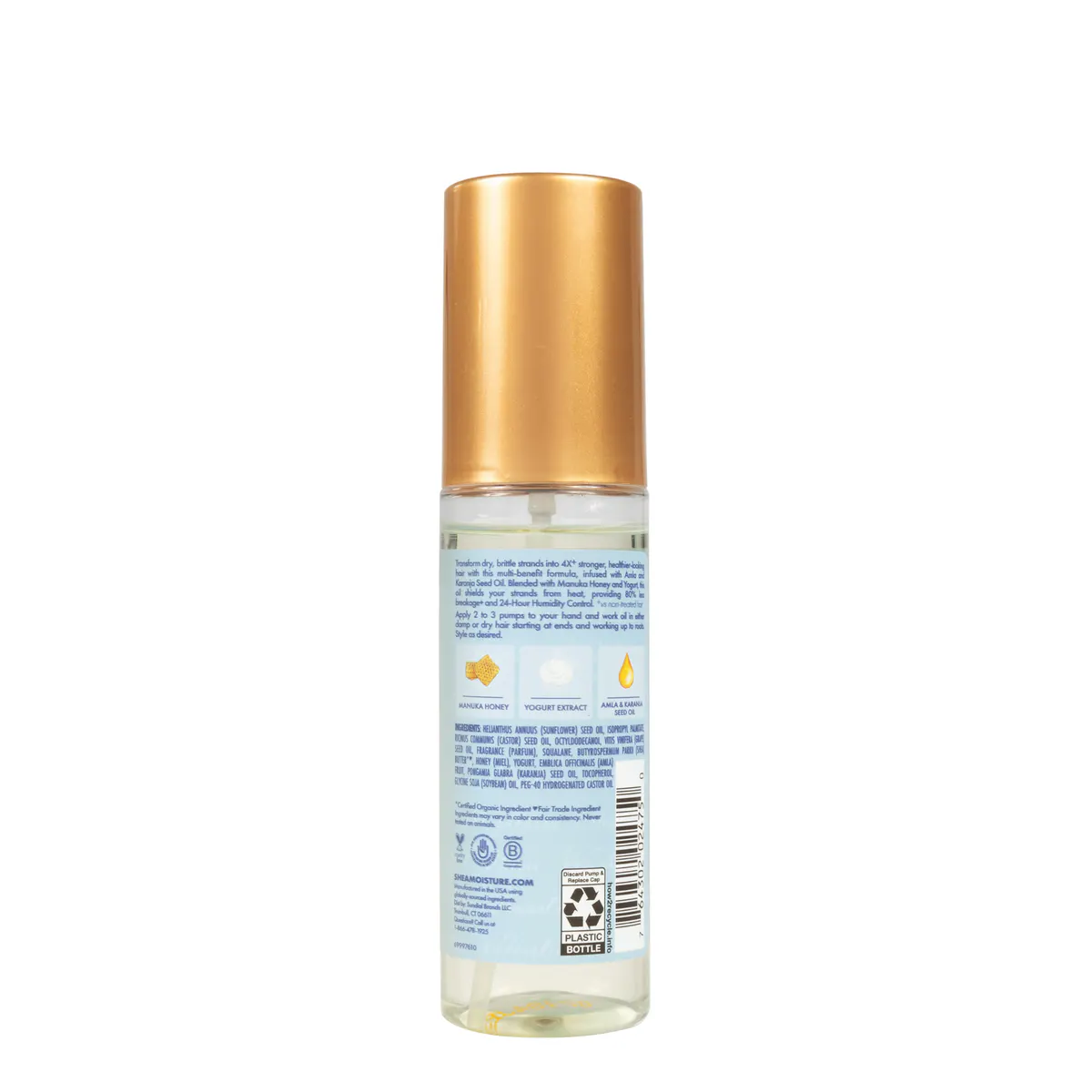 Shea Moisture Manuka Honey & Yoghurt Strength & Protect Oil 97ml, view 2