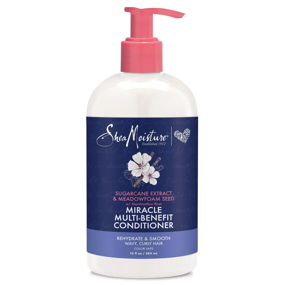 Shea Moisture Sugercane & Meadowfoam Miracle Multi-Benefit Conditioner 384ml