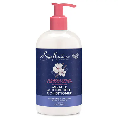 Shea Moisture Sugercane & Meadowfoam Miracle Multi-Benefit Conditioner 384ml