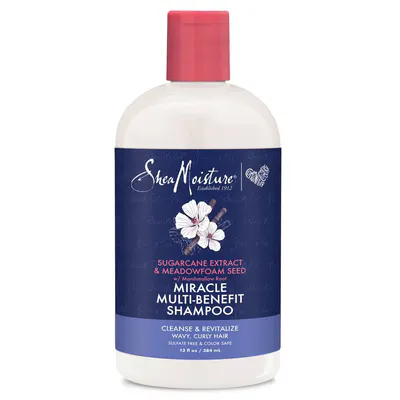 Shea Moisture Sugercane & Meadowfoam Miracle Multi-Benefit Shampoo 384ml