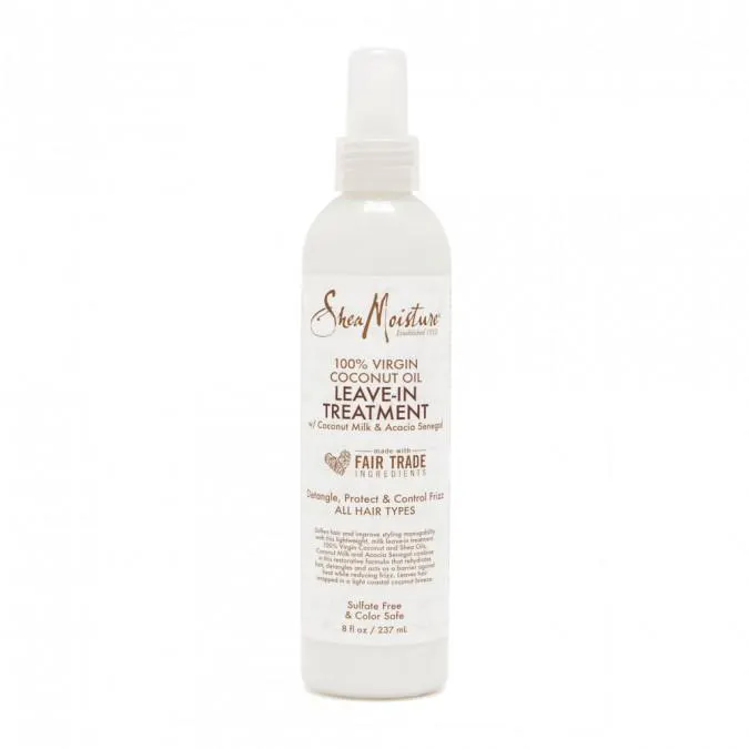 Shea Moisture 100% Virgin Coconut Oil Daily Hydration Leave In Treatment 237g