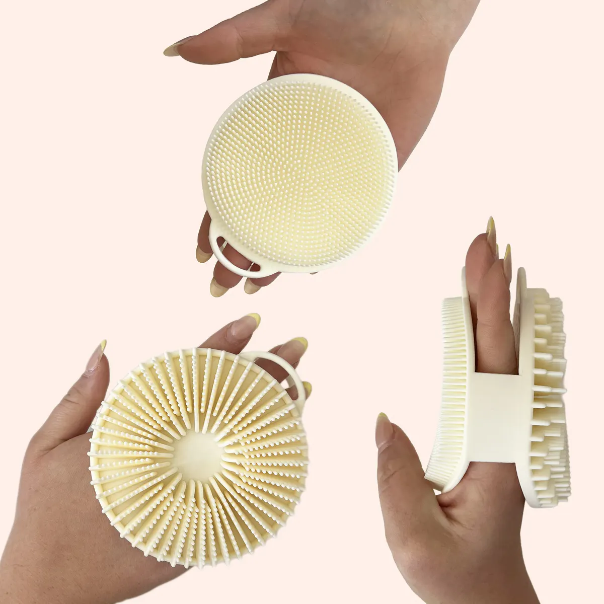 SHELFEE Silicone 2-in-1 Body Scrubber, view 3
