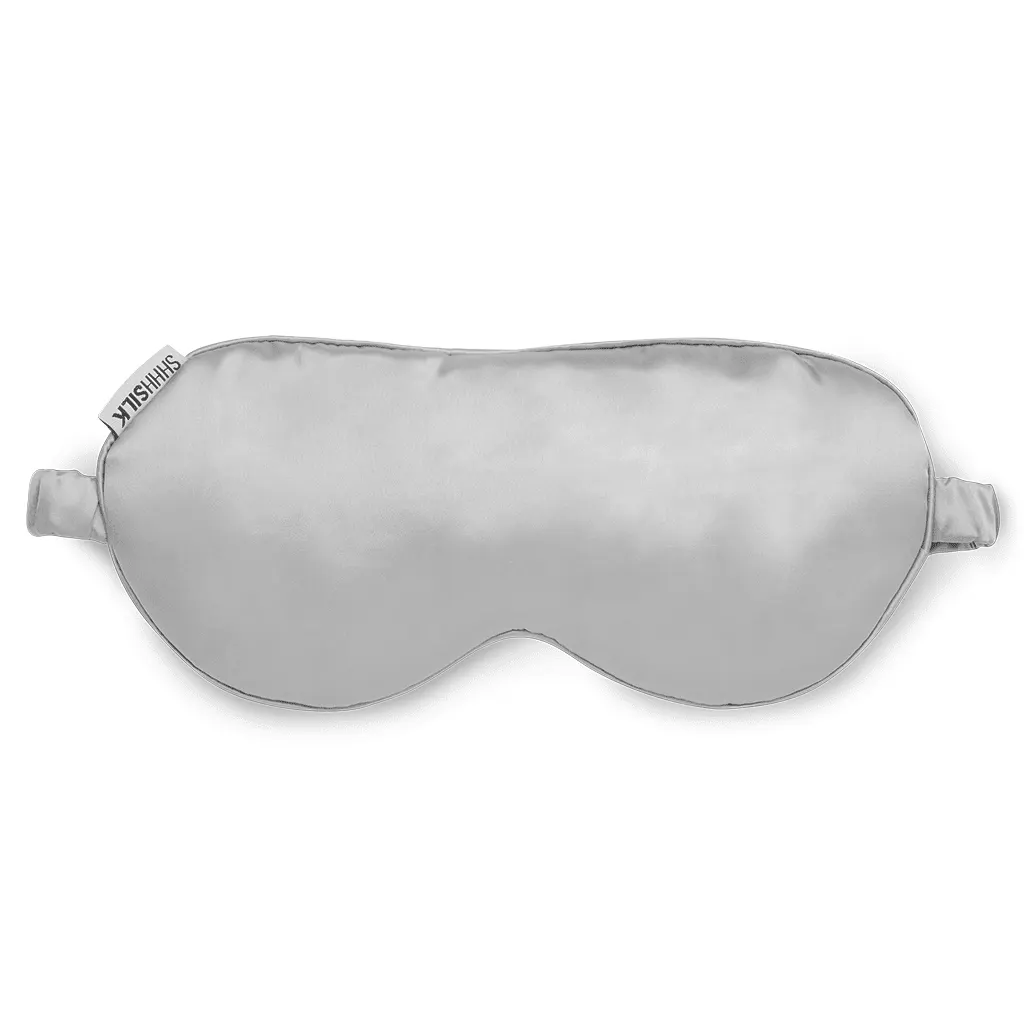 Shhh Silk Grey Silk Sleep Mask