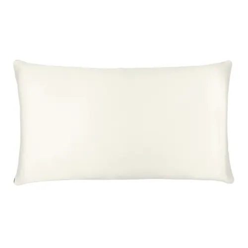 Shhh Silk Off White Silk Pillowcase - King Size