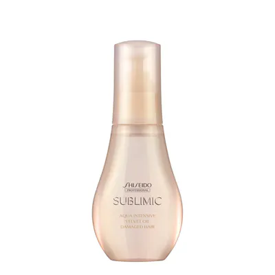 Shiseido Professional Sublimic Aqua Intensive Velvet Oil Damaged Hair 100ml