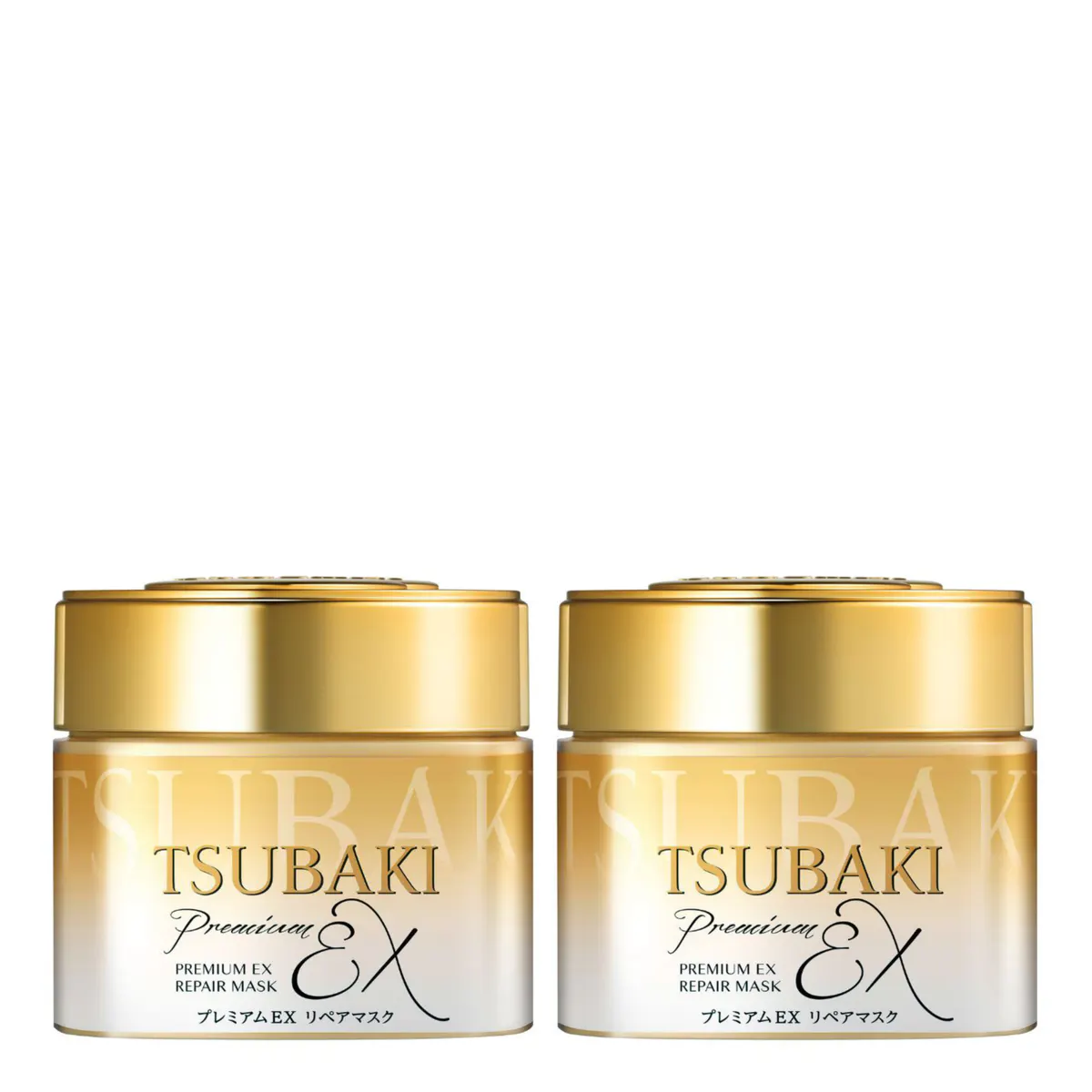 Shiseido Tsubaki Premium Ex Repair Mask 180g Duo Bundle