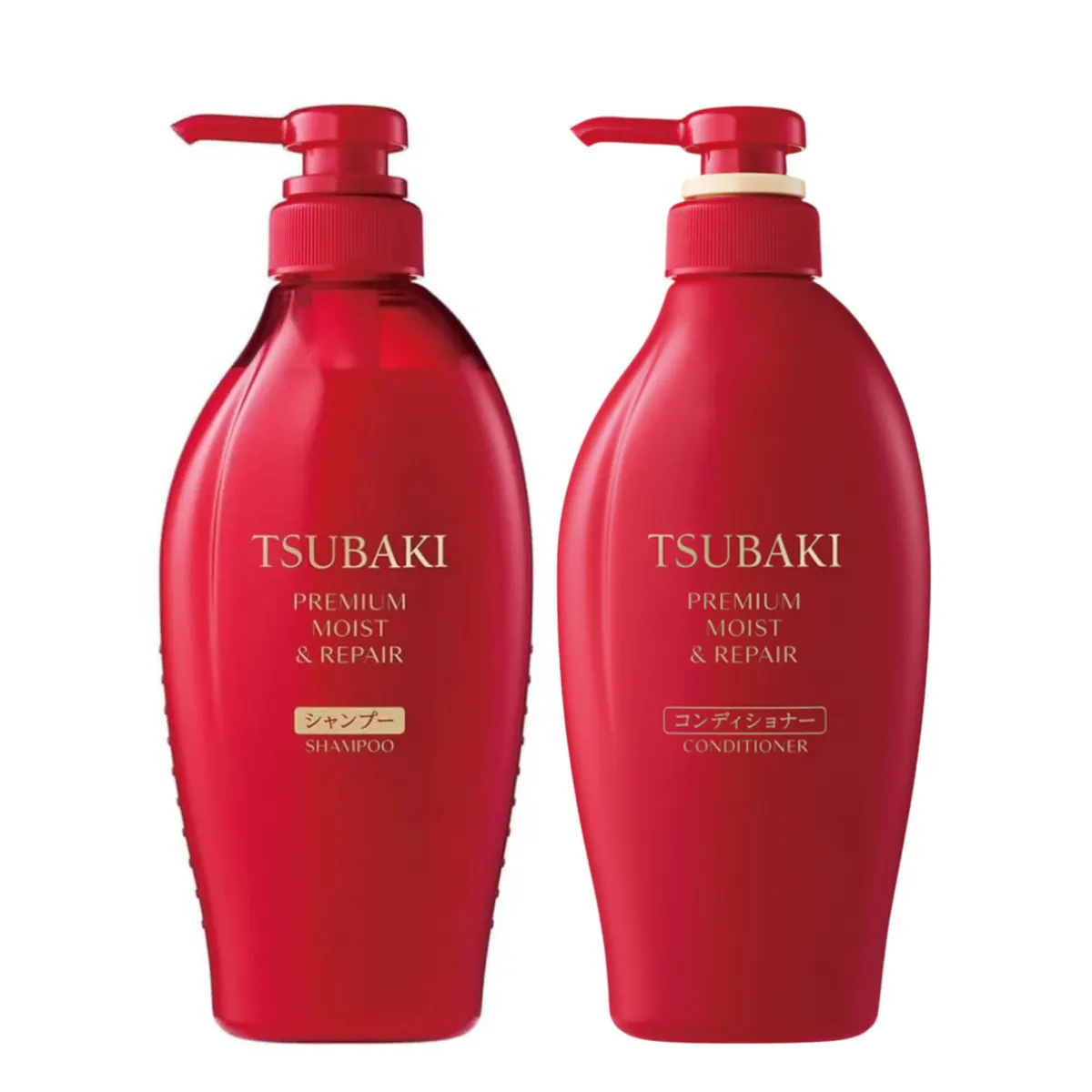 Shiseido Tsubaki Premium Moist & Repair Shampoo & Conditioner Duo Bundle