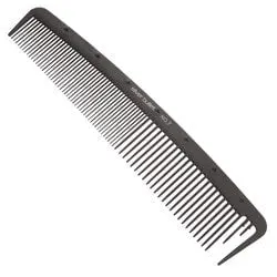 Silver Bullet Carbon Wide Teeth Cutting Hair Comb
