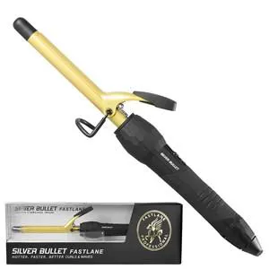 Silver Bullet Fastlane Gold Ceramic 16mm Curling Iron, view 2