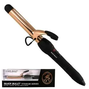 Silver Bullet Fastlane Titanium 25mm Curling Iron Rose Gold, view 2