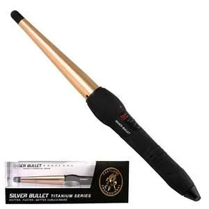Silver Bullet Fastlane Titanium Regular Conical Curling Iron 13mm- 25mm - Rose Gold, view 2