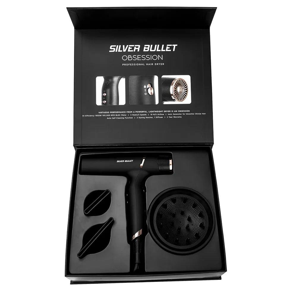 Silver Bullet Obsession Dryer - Black, view 5