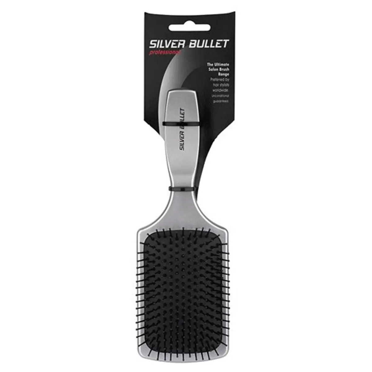 Silver Bullet Paddle Hair Brush Large, view 2