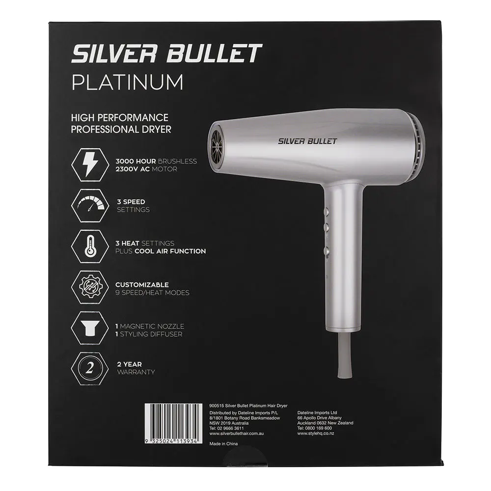 Silver Bullet Platinum Hair Dryer, view 3