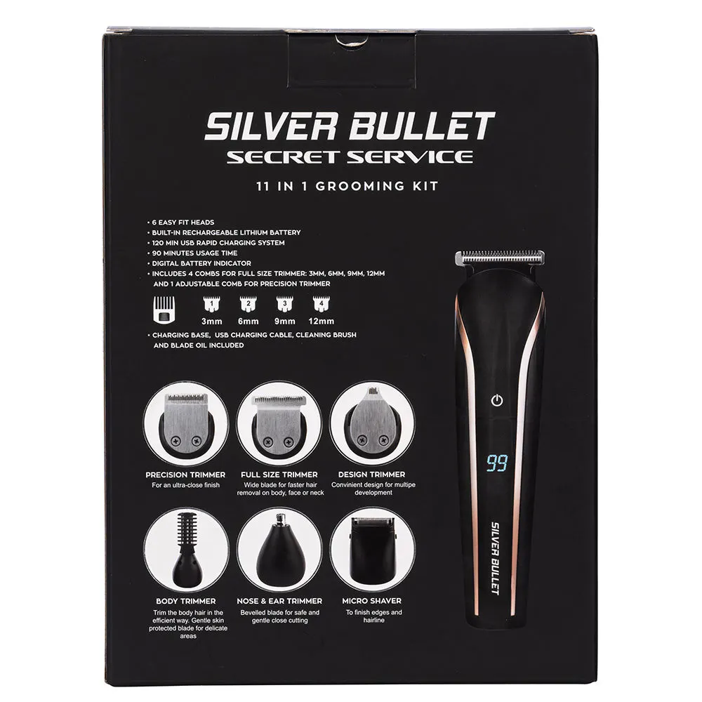 Silver Bullet Secret Service Trimmer Kit 11-in-1, view 5